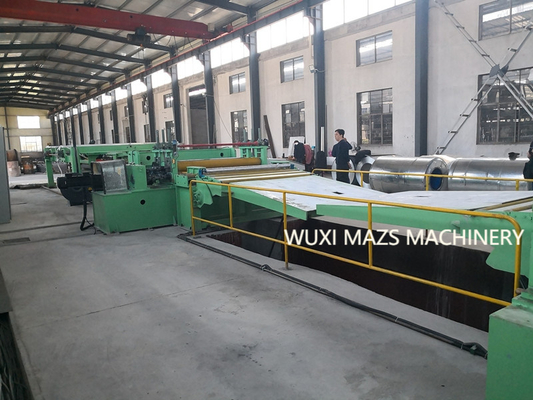 古転がされたコイルの切口–高精度のに長の黒くするラインのためのMA 3X1600mmのオートメーション