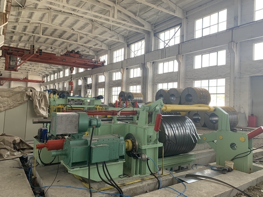 MA(0.4-2.0)X1300mm CNC 冷間ロール スリッティング ライン、設備の設計耐用年数は 20 年以上
